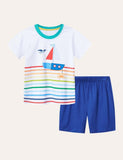 Sailboat Printed Set - CCMOM