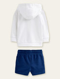 Sailing Embroidered Hoodie Sports Set - CCMOM