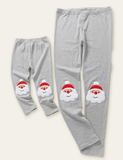 Santa Claus Appliqu¡§| Leggings - CCMOM