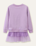 Sequined Star Mesh Dress - CCMOM