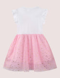Sequined Unicorn Mesh Dress - CCMOM