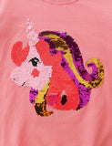 Sequined Unicorn Sweatshirt - CCMOM