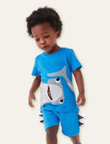 Shark Appliqu¡§| Set - CCMOM