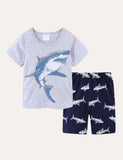 Shark Printed Set - CCMOM