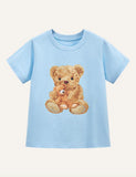 Short-Sleeved T-shirt Summer Pure Cotton Top - CCMOM
