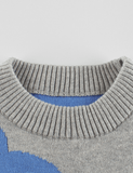 Shy Dinosaur Pattern Sweater - CCMOM