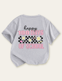 Simple Daisy Printed School T-shirt - CCMOM