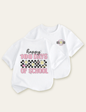 Simple Daisy Printed School T-shirt - CCMOM