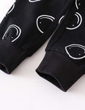 Smiley Printed Sweatpants - CCMOM