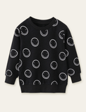 Smiley Printed Sweatshirt - CCMOM