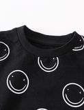 Smiley Printed Sweatshirt - CCMOM