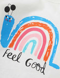 Snail Rainbow Printed Sweatshirt - CCMOM