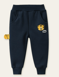 Snoring Tiger Appliqu¡§| Sweatpants - CCMOM