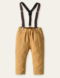 Solid Color Simple Formal Overall - CCMOM