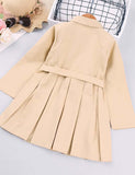 Solid color trench coat - CCMOM