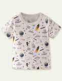 Space Printed T-shirt - CCMOM