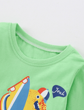 Sports Lemon Printed Long-Sleeved T-shirt - CCMOM