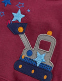 Star Excavator Appliqu¡§| Sweatshirt - CCMOM