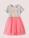Star Unicorn Tulle Dress - CCMOM
