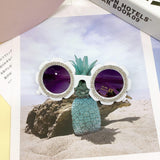 Sticky Pearl Flower Letter glasses - CCMOM