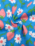 Strawberry Floral Printed Dress - CCMOM