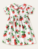 Strawberry Printed Dress - CCMOM