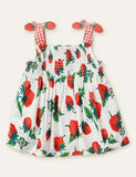 Strawberry Printed Dress - CCMOM