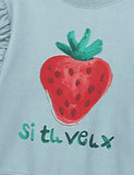 Strawberry Printed Sweatshirt - CCMOM