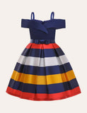 Striped Party Dress - CCMOM