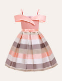 Striped Party Dress - CCMOM
