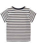 Striped Patch Short Sleeve - CCMOM