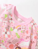 Summer Girls' Short Sleeve Dress - CCMOM