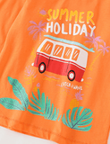 Summer Style Printed Long-Sleeved T-shirt - CCMOM