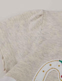 Swan Lake Appliqu¡§| Sequins Dress - CCMOM