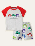 Three Monkeys Printed Set - CCMOM