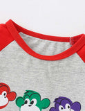 Three Monkeys Printed Set - CCMOM