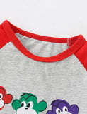 Three Monkeys Printed T-shirt - CCMOM