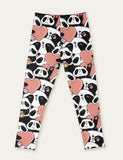Toddler Cute Floral Animal Full Printed Leggings - CCMOM