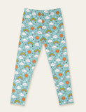 Toddler Cute Floral Animal Full Printed Leggings - CCMOM