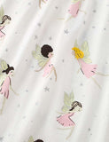 Toddler Girl Butterfly Girl Printed Lapel Collar Dress - CCMOM