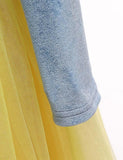 Toddler Girl Snow White Mesh Party Dress - CCMOM