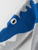 Toddler Kid Alligator Printed Pull Over Sweater - CCMOM