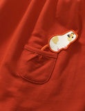 Toddler Kid Girl Guinea Pig Embroidered Strap Dress + Apple Full Printed T-shirt - CCMOM