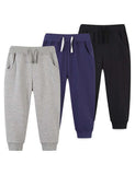 Toddler Solid Color Casual Sports Pants - CCMOM