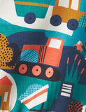 Toddler Suburban Engineering Vehicle Printed Pull Over Sweatshirt - CCMOM