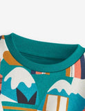 Toddler Suburban Engineering Vehicle Printed Pull Over Sweatshirt - CCMOM