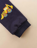 Tractor Appliqu¨¦ Sweatpants - CCMOM