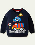 Truck Print Sweatshirt - CCMOM
