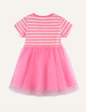 Tulle skirt short sleeve for girls - CCMOM