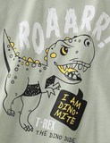 Tyrannosaurus Rex Printed Long-Sleeved T-shirt - CCMOM